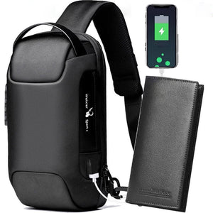 Dorias Anti-Theft and USB Charger Crossbody Bag
