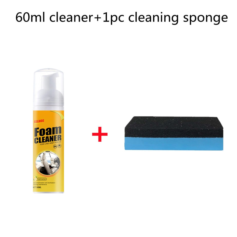  All Around Master Foam Cleaner, Multifunctional Car Foam Cleaner,  Foam Cleaner for Car, Car Magic Foam Cleaner, Powerful Car Stain Remover  for Interior (30ml, 2pcs) : Automotive